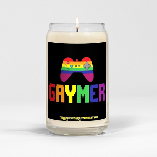 GAYMER 16oz Scented Soy Candle