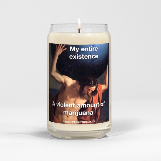 My Entire Existence 16oz Scented Soy Candle