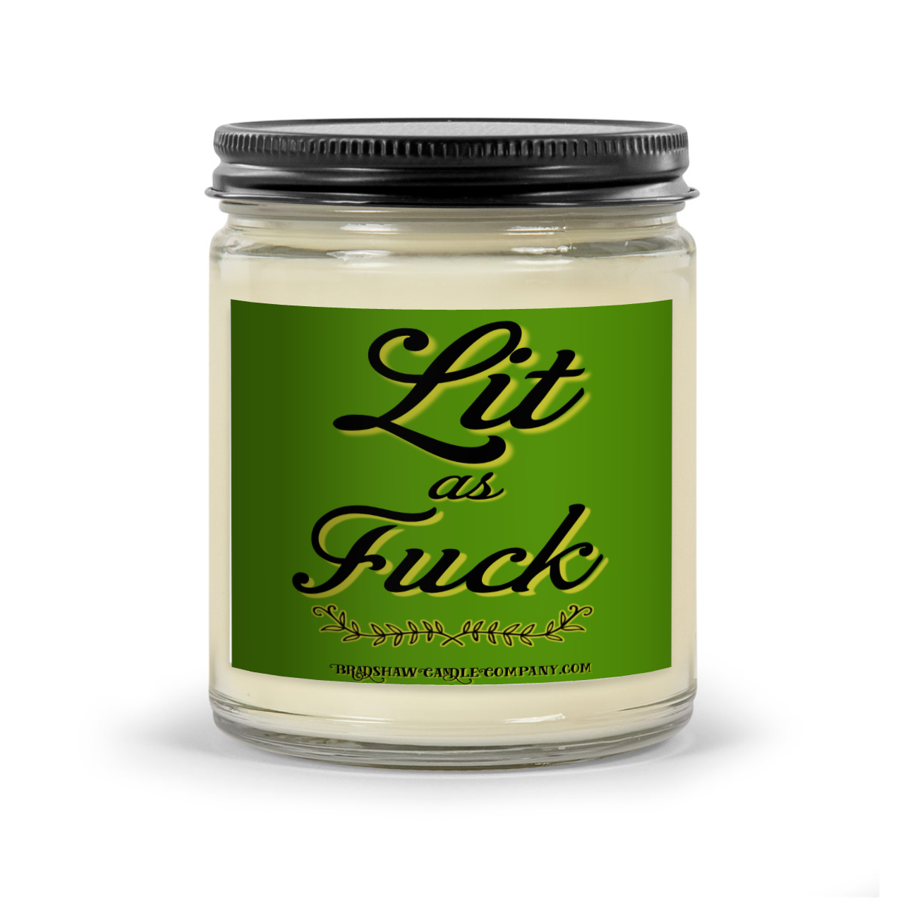 Lit AF 9oz Scented Soy Candle