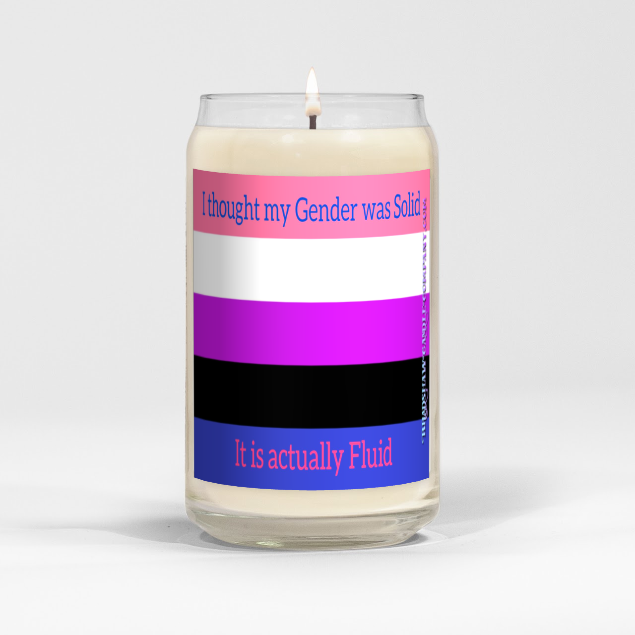 Solid/Fluid 16oz Scented Soy Candle